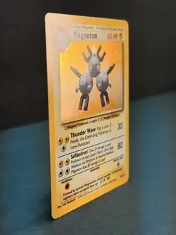 Pokemon Base Set Magneton Holo - Lightly Played LP - Original Vintage 9/102 - Image 3