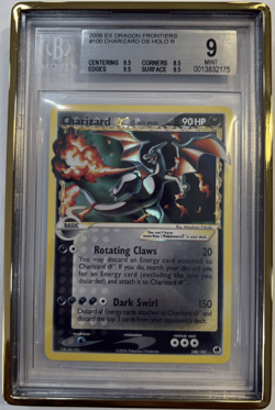 2006 Pokemon EX Dragon Frontiers Charizard Gold Star DS HOLO R - Image 1