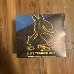 Pokemon TCG: Crown Zenith Elite Trainer Box - 10 Packs BRAND NEW FACTORY SEALED 820650851476 - Image 1