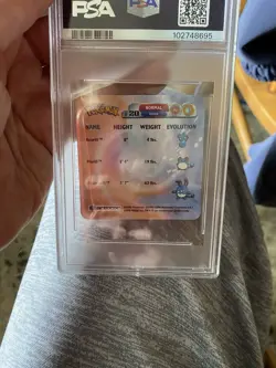 2003 ARTBOX POKEMON ADVANCED ACTION FLIPZ #AF20 AZUMARILL/AZURILL/MARILL PSA 10 - Image 4