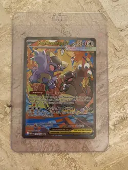 Pokemon Mega Kangaskhan ex MEGA EVOLUTION 182/132 Secret Illustration Rare SIR - Image 1