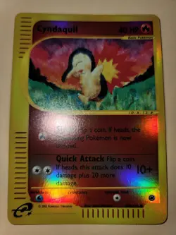 Cyndaquil Reverse Holo 104/165 Pokemon Expedition NM - Image 1