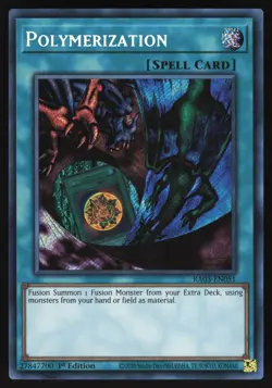 Polymerization - RA03-EN051 - Secret Rare - Yugioh - Image 1