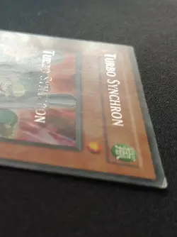 Yu-Gi-Oh! Turbo Synchron - Misprint double name error - DP08-IT009 Rare - Image 1