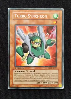 Yu-Gi-Oh! Turbo Synchron - Misprint double name error - DP08-IT009 Rare - Image 2