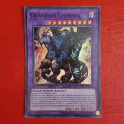Yugioh Guardian Chimera RA02-EN023 1st Edition Super Rare - Image 1