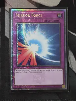 Yu-Gi-Oh - Mirror Force - RA03-EN093 - Quarter Century Rare - 1st Ed - Nm - TCG - Image 1