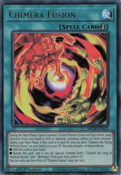 Yugioh MP24-EN221 - Chimera Fusion - Ultra Rare - Image 1