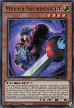 Yugioh MP24-EN208 - Mirror Swordknight - Ultra Rare - Image 1