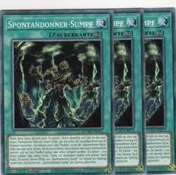 yugioh 3x Spontandonner-Sumpf DUAD-DE072 Common 1AUFLAGE DEUTSCH - Image 1