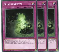 yugioh 3x Quantenkatze SDCL-DE037 COMMON 1AUFLAGE DEUTSCH - Image 1