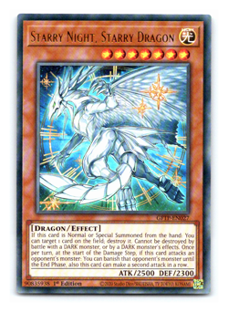 Starry Night, Starry Dragon - GFTP-EN027 - Ultra Rare - 1st Edition Yugioh - Image 1