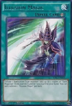 Illusion Magic - TDIL-EN058 - Rare 1st Edition - Yugioh - Image 1