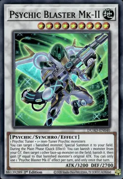 Psychic Blaster MK-II - Super Rare 1st Edition DUAD-EN040 - NM - YuGiOh - Image 1