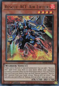 Yugioh MP24-EN278 - Rescue-ACE Air Lifter - Ultra Rare - Image 1