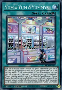 Yum Yum Yummys - Super Rare 1st Edition DOOD-EN067 - NM - YuGiOh - Image 1