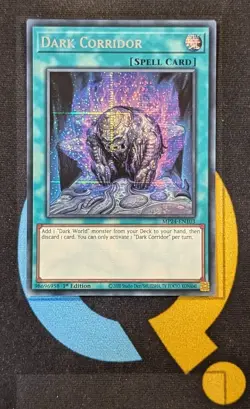 MP24-EN103 Dark Corridor Prismatic Secret Rare 1st Edition YuGiOh - Image 1