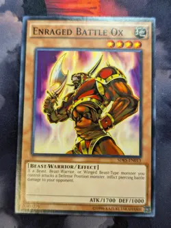 Yugioh - Enraged Battle Ox - SDKS-EN013 - Common - Image 1