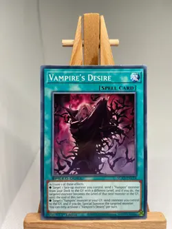 Vampire's Desire - 1st Edition SGX3-ENC18 - NM - YuGiOh - Image 1