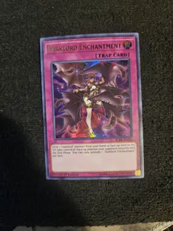 ( DARKLORD ENCHANTMENT ) - Ultra Rare - BLRR-EN103 - 1st Edition - Yu-Gi-Oh - Image 1