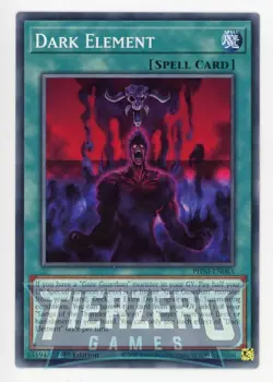 Yugioh PHNI-EN063 - Dark Element - Common - Image 1