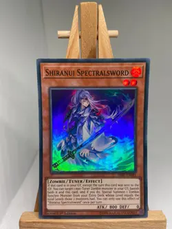 Shiranui Spectralsword - Super Rare 1st Edition HISU-EN041 - NM - YuGiOh - Image 1