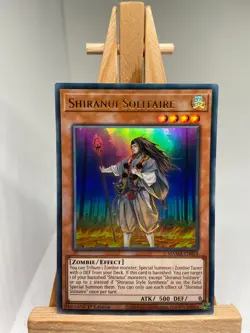 Shiranui Solitaire - Ultra Rare 1st Edition MAMA-EN054 - NM - YuGiOh - Image 1