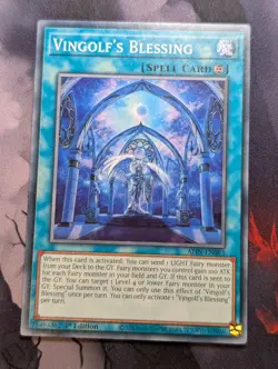 Vingolf's Blessing - ALIN-EN083 - Common Yugioh - Image 1