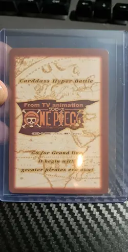 BANDAI One Piece Hyper Battle S09 LUFFY PIRATES HOLO FOIL SCARCE EARLY CARD - Image 2