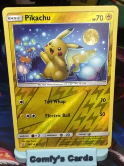 Pokemon Trading Card Game Pikachu 56/246 Reverse Holo - Image 1