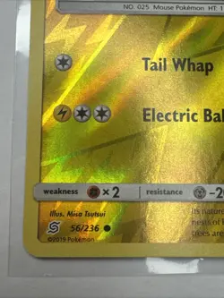 Pokemon Trading Card Game Pikachu 56/246 Reverse Holo - Image 3