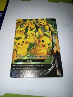 Pikachu V-Union SWSH142 SWSH: Sword & Shield Promo Cards Holo - Image 1