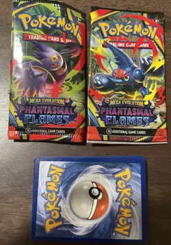Pokemon Phantasmal Flames Mixed Lot. 5 Cards. - Image 1