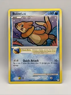Pokemon Card Buizel Mysterious Treasures Common 75/123 - Image 1