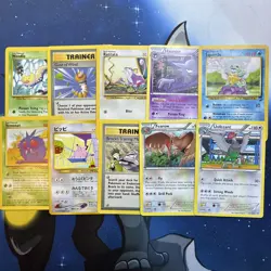 Pokemon TCG Vintage Old school Lot Of 10 Pokemon Cards - Image 1