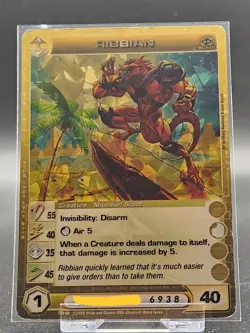 Chaotic Card : Ribbian ZOTH Super Rare Creature Zenith Of The Hive - Image 1