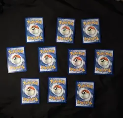 Pokemon 10-Card REVERSE HOLO Lot - Misty's Psyduck, Sneasel, Milotic, NM Bundle - Image 2