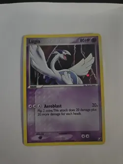 Pokemon TCG EX Unseen Forces Lugia 29/115 Holo Rare Card - Image 1