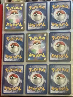 Vintage Pokemon Card Collection - No Binder Lot 5 Pages - Holo - Modern LP/NM - Image 2