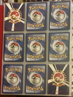 Vintage Pokemon Card Collection - No Binder Lot 5 Pages - Holo - Modern LP/NM - Image 4
