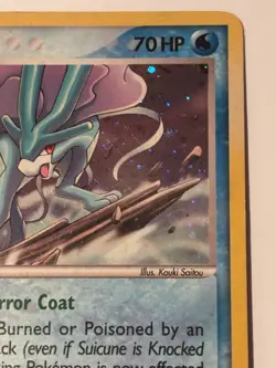 Suicune 4/17 POP Series 2 Holo Rare Pokemon Card HP - Image 3