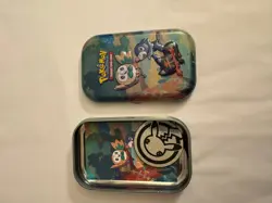 Pokemon TCG Celebrations Mini Tin Alolan Region - Opened Includes Art Card - Image 4