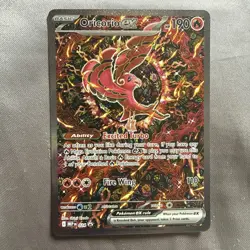 ORICORIO EX 024 Phantasmal Flames UPC Promo Pokemon Card - Image 1