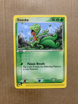 Treecko 75/109 EX Ruby & Sapphire - Common Pokemon Card - LP - Image 1