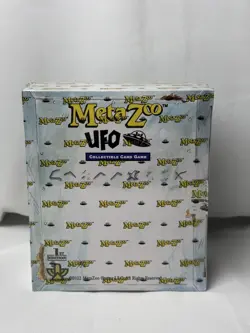 MetaZoo UFO 1st Edition Sealed Box 2022 Collectible Card Game 10 Booster Packs 196852996995 - Image 1