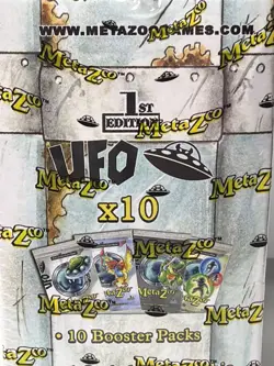 MetaZoo UFO 1st Edition Sealed Box 2022 Collectible Card Game 10 Booster Packs 196852996995 - Image 4