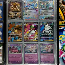 Pokemon Card Lot - Mega Evolutions Binder - 126 Near Mint Authentic Cards - Image 2