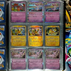 Pokemon Card Lot - Mega Evolutions Binder - 126 Near Mint Authentic Cards - Image 3