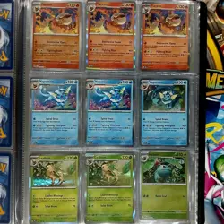 Pokemon Card Lot - Mega Evolutions Binder - 126 Near Mint Authentic Cards - Image 5