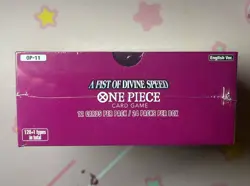 One Piece Card Game OP-11 A Fist of Divine Speed English Sealed Booster Box - Image 4